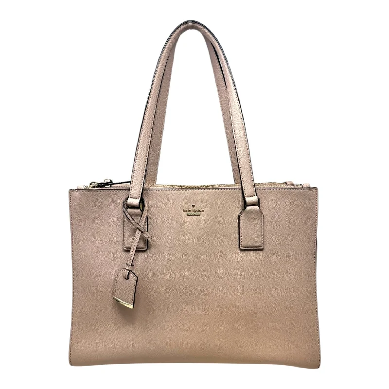 Cameron Street Large Jensen Tote Designer By Kate Spade In Blush Saffiano Leather, Size: Large