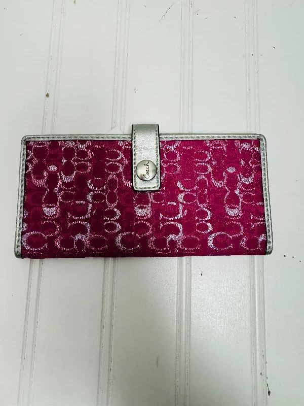 Wallet By Coach, Size: Medium