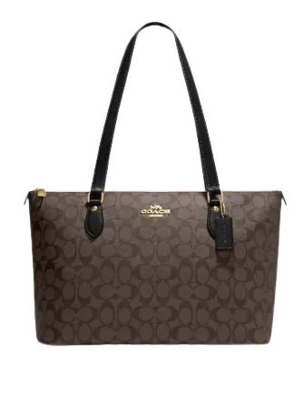 Coach Gallery Tote In Signature Canvas