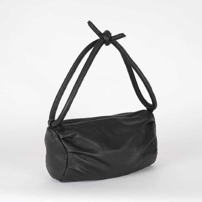 Black Barrel Bag