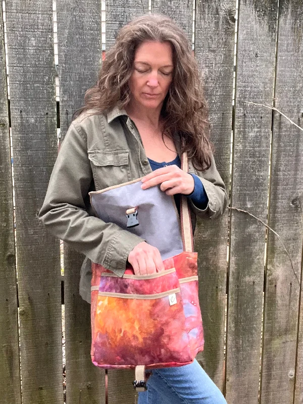 Hand Dyed Crossbody Bag