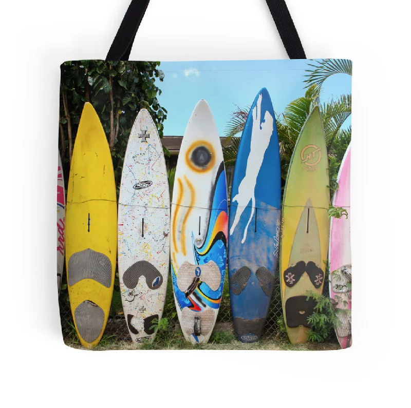 Kuau Surf Fence Tote Bag