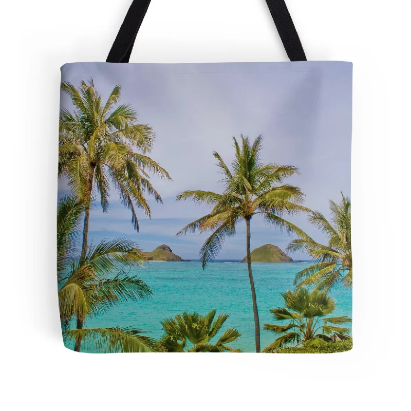 Lani Kai & Palms Tote Bag