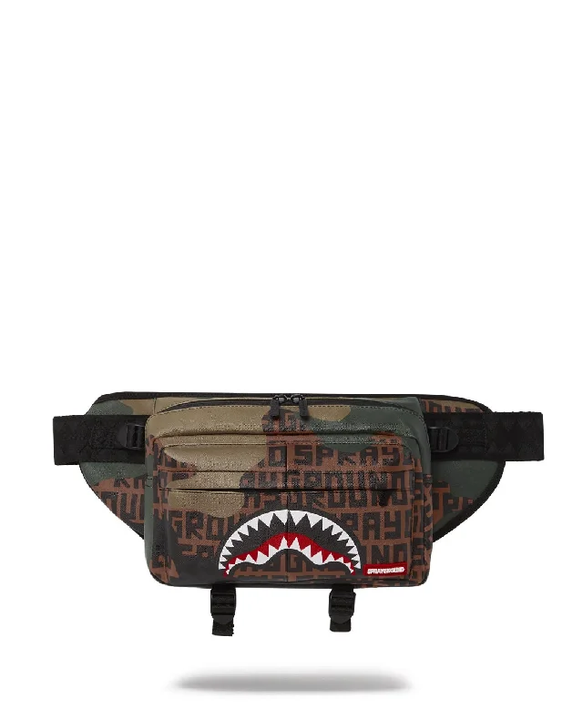 Sprayground Waist bag CAMOINFINITI CROSSBODY  Green