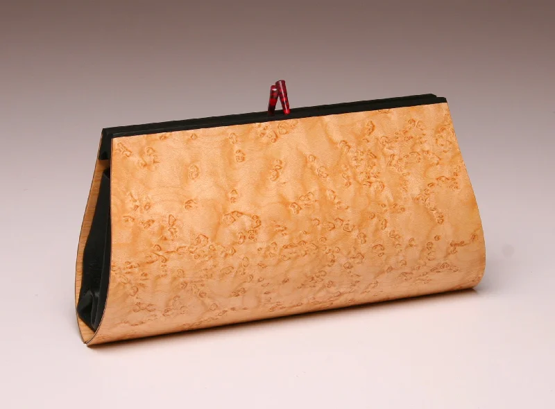 "Petrea" Clutch-Birdseye Maple