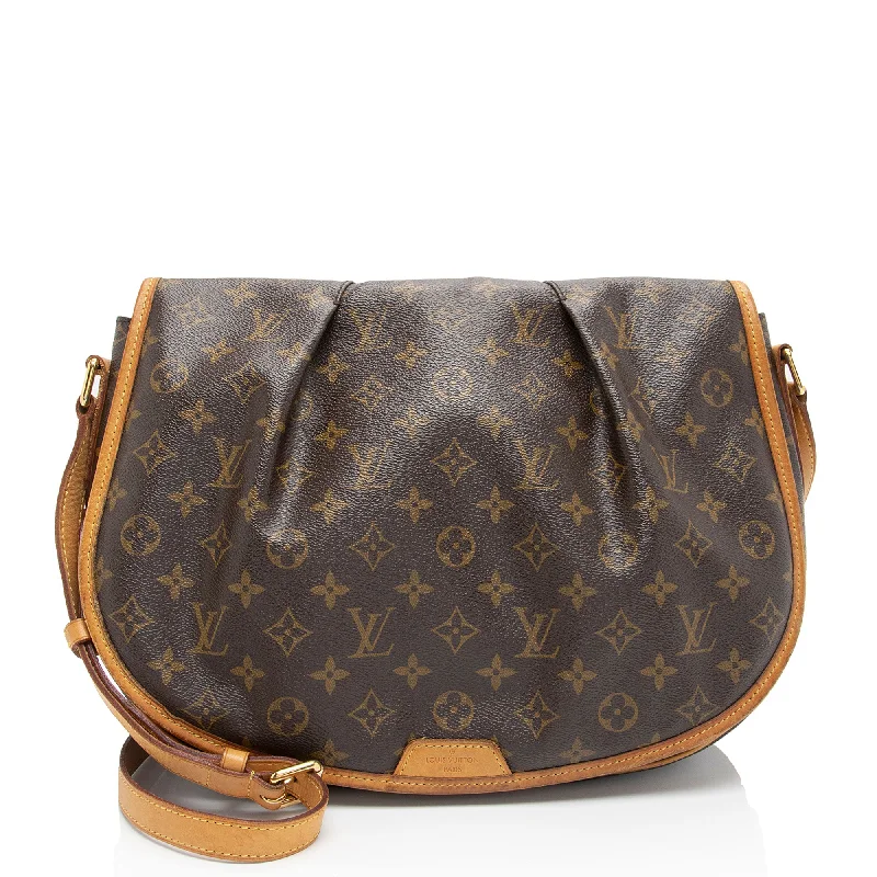 Louis Vuitton Monogram Canvas Menilmontant MM Messenger (SHF-XhKnSH)