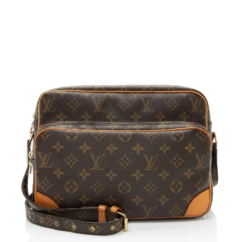 Louis Vuitton Vintage Monogram Canvas Nile MM Messenger (SHF-rvy2cg)