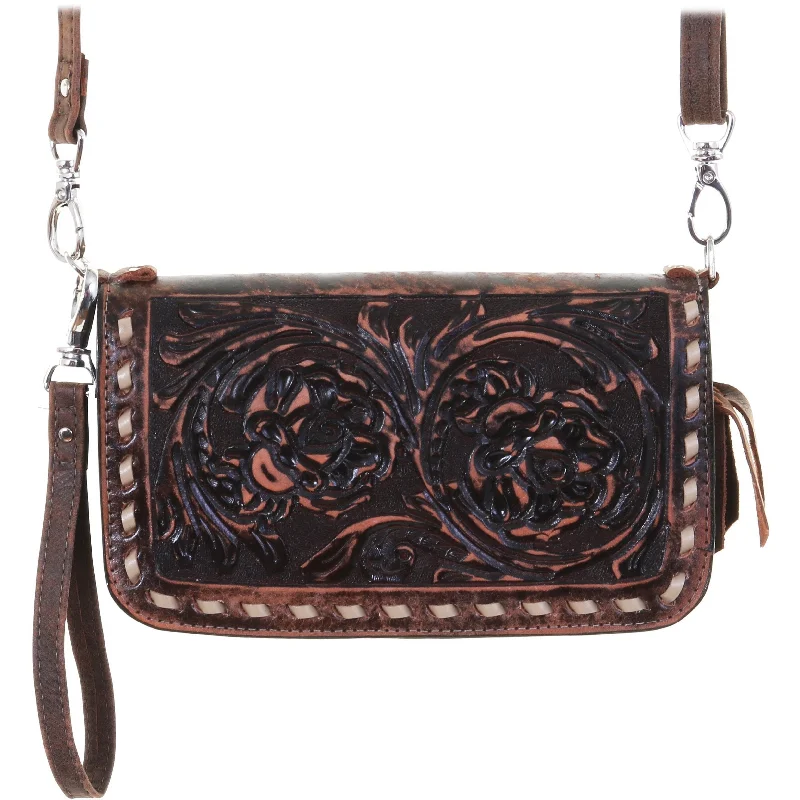 CO166 - Tularosa Brown Vintage Clutch Organizer