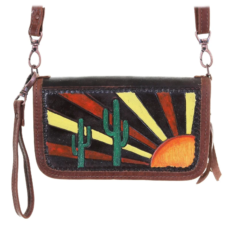 CO171 - Tooled Cacti and Painted Clutch Organizer