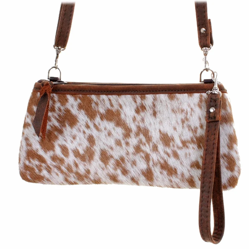 LC54 - Roan Cowhide Little Clutch