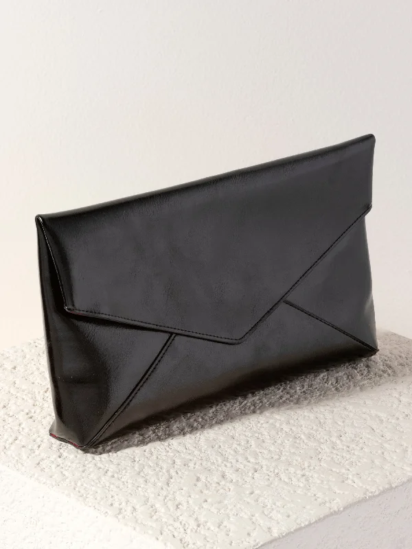 Shiraleah Maddie Envelope Clutch, Black