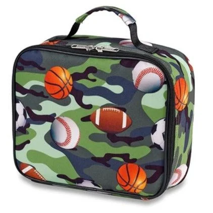 Camo Sports Insulated Lunch Bag