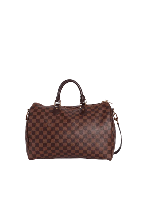 DAMIER ÉBÈNE SPEEDY 35 BANDOULIÈRE