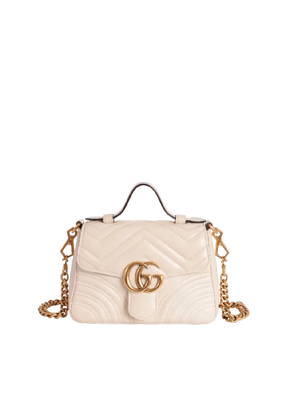 GG MARMONT MINI TOP HANDLE BAG