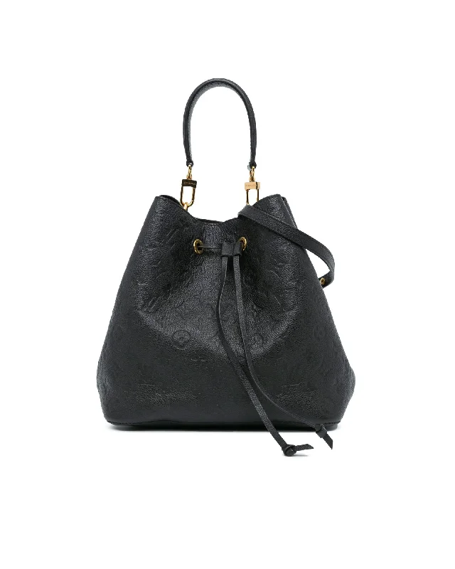 Monogram Empreinte Neonoe MM with Drawstring Closure and Interior Zip Compartment