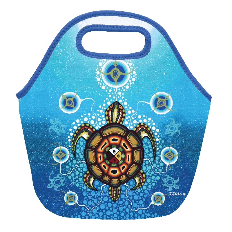 James Jacko Medicine Turtle Insulated Lunch Bag