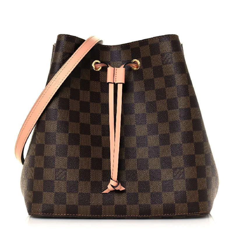 LOUIS VUITTON DAMIER EBENE NÉONOÉ MM BAG