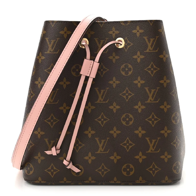 LOUIS VUITTON NÉONOÉ MONOGRAM BAG ROSE POUDRE