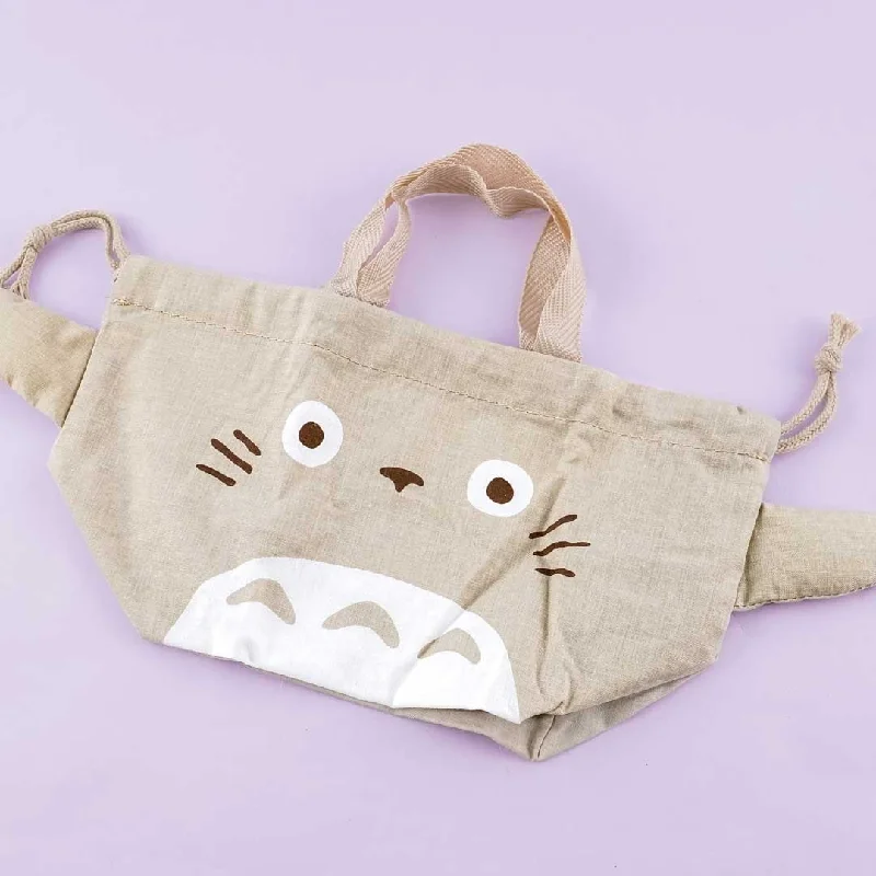 My Neighbor Totoro Drawstring Lunch Bag