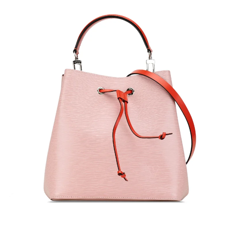 Pink Louis Vuitton Epi Neonoe Bucket Bag